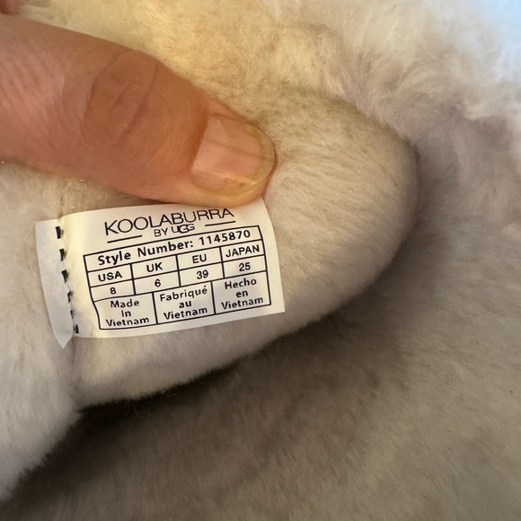 UGG KoolaBurra Blush Pink Booties Size 8 - Picture 4 of 8